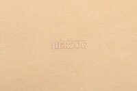 Ziegennarbenspaltleder (Bastard Skivers), dünn, beige perforiert
