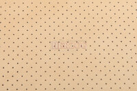 Ziegennarbenspaltleder (Bastard Skivers), dünn, beige perforiert